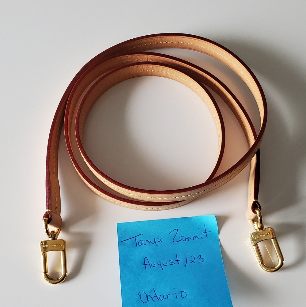LV Vachetta Strap